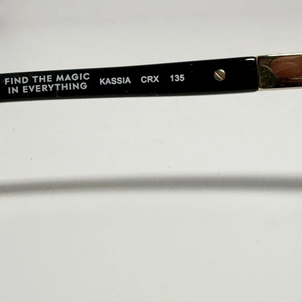 Kate Spade New York Kassia CRX 135 Eyeglasses Tortoise Shell Cat Eye Frames‎